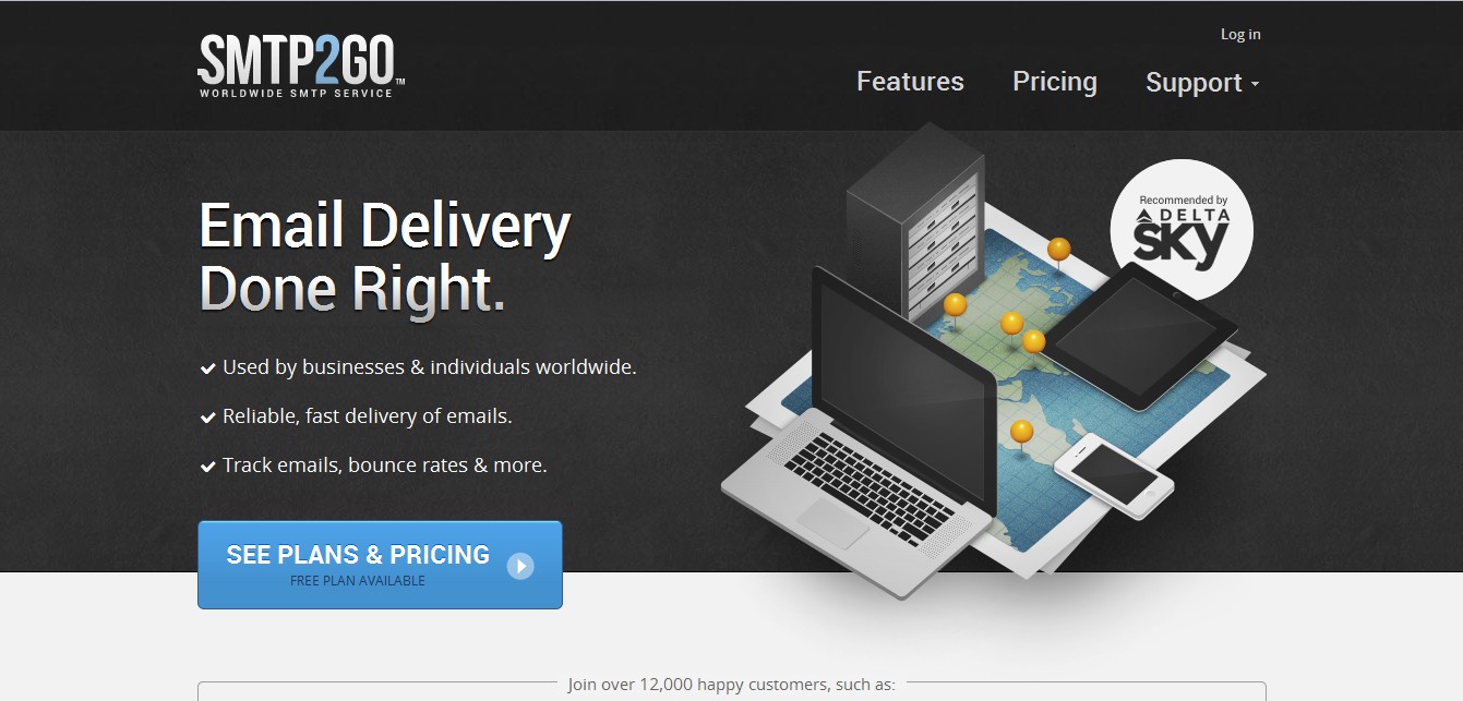 SMTP2Go Official Site smtp2go smtp mail server